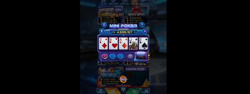 Thủ thuật chơi mini Poker tại Win79 đỉnh cao